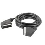 Lanberg Καλώδιο Scart male - Scart male 1.8m Μαύρο CA-EUEU-10CC-0018-BK