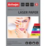 Active Jet Premium Photo Matte Φωτογραφικό Χαρτί A4 (21x30) 110gr/m² για Εκτυπωτές Laser 100 Φύλλα (AP4-110M100L)