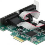 DeLock Κάρτα PCIe σε 4 θύρες RS232 DB9 Serial (90410)