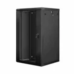 Lanberg Επιτοίχια Καμπίνα Rack 22U 60x60x108.5cm Μαύρο WF01-6622-10B