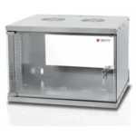 Techly 19 "6U prof. 450 Επιτοίχια Καμπίνα Rack 6U Γκρι I-CASE EL-1006G45