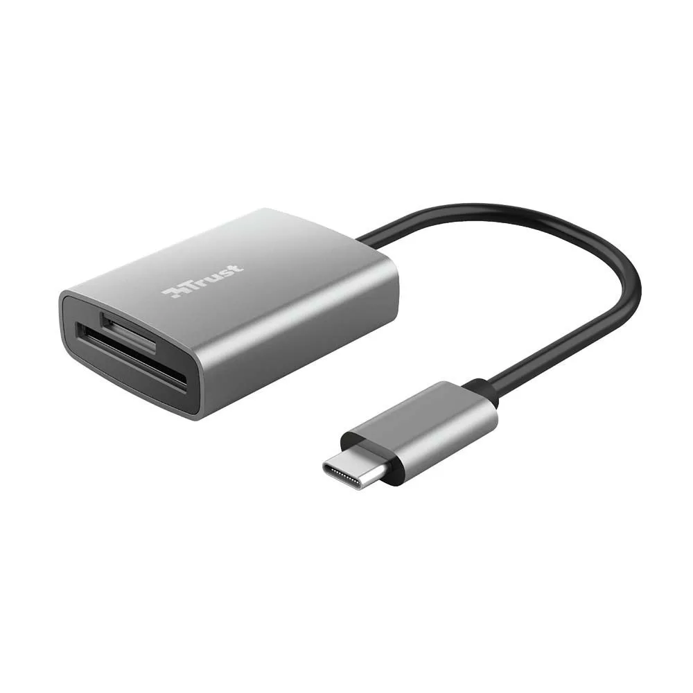 Trust Dalyx Fast Card Reader Type-C για SD Ασημί - Image 1