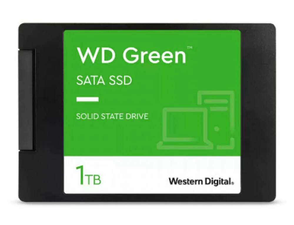 Western Digital Green SSD 1TB τύπου 2.5'' με σύνδεση SATA III WDS100T3G0A - Image 1
