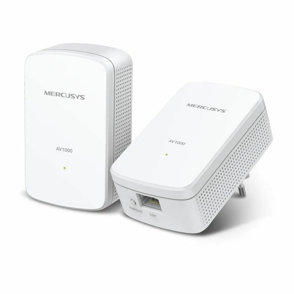 Mercusys MP500 KIT v1 Powerline Διπλού Kit για Ενσύρματη Σύνδεση και 2 Θύρες Gigabit Ethernet - Image 1