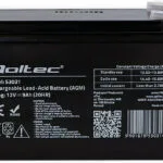 Qoltec Μπαταρία UPS με Χωρητικότητα 9Ah και Τάση 12V 53031 1τμχ