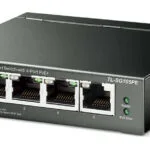 TP-LINK TL-SG105PE v2 Managed L2 PoE+ Switch με 5 Θύρες Gigabit (1Gbps) Ethernet