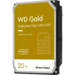 Western Digital Gold 20TB HDD Σκληρός Δίσκος 3.5" SATA III 7200rpm με 512MB Cache για Server / Καταγραφικό WD201KRYZ