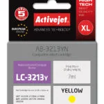 Active Jet Συμβατό Μελάνι Εκτυπωτή InkJet Brother LC-3213Y 7ml Κίτρινο 1τμχ AB-3213YN