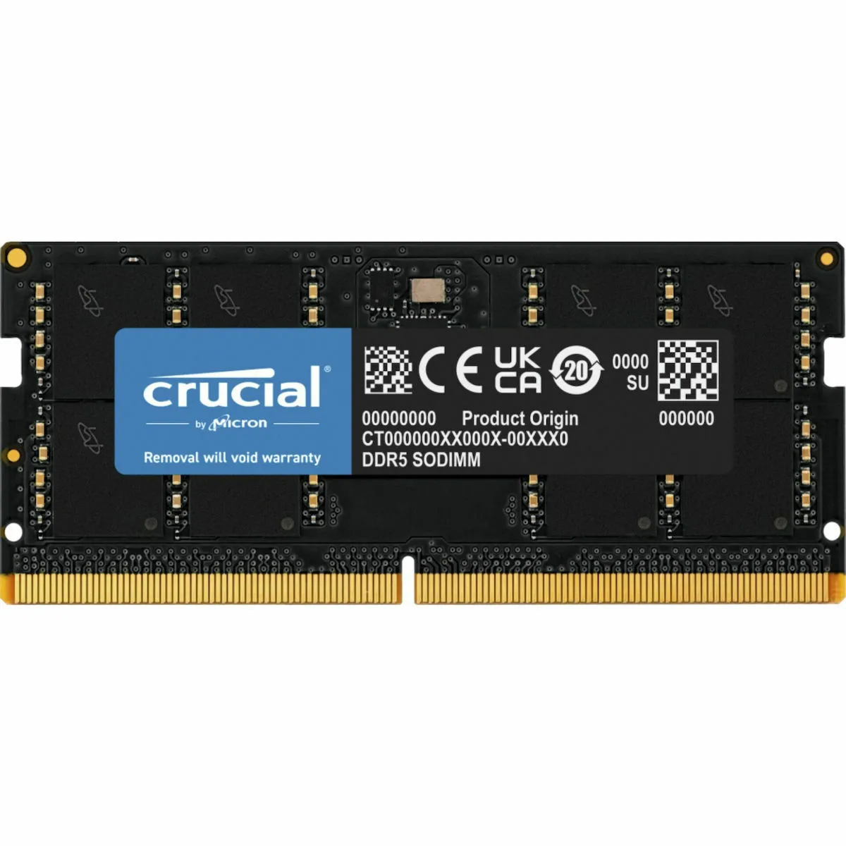 Crucial DDR5 με Module 1x32GB και Ταχύτητα 4800 για Laptop CT32G48C40S5 - Image 1