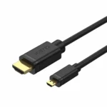 Unitek HDMI 2.0 Cable HDMI male - HDMI male 2m Μαύρο Y-C182