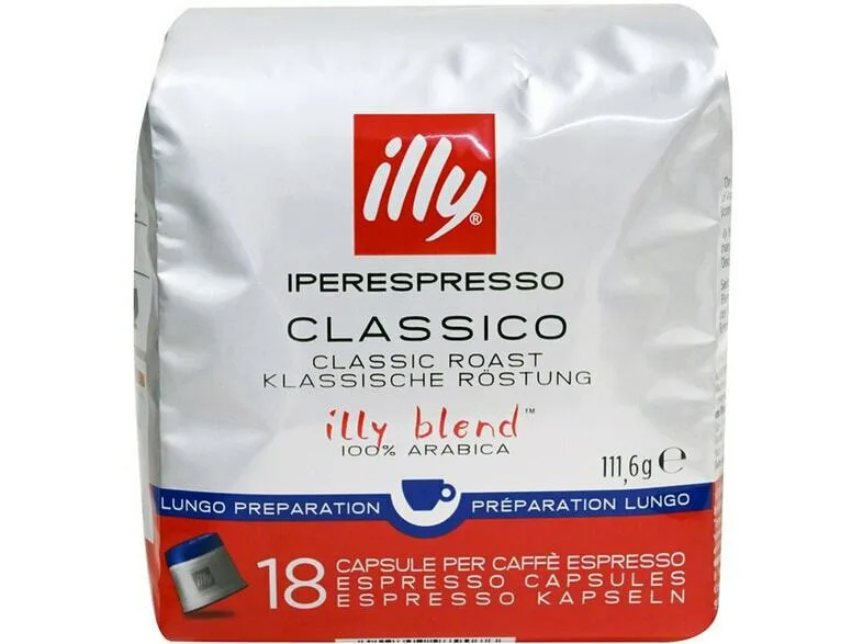 20220309104456_41f79edd Illy Κάψουλες Espresso Iperespresso Lungo Classico Συμβατές με Μηχανή Iperespresso 18caps 01-04-0202 - Image 1
