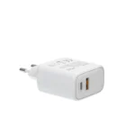 Savio Φορτιστής Χωρίς Καλώδιο με Θύρα USB-A και Θύρα USB-C 30W Power Delivery / Quick Charge 3.0 Λευκός (LA-06)