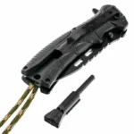Mil-Tec Paracord Σουγιάς Επιβίωσης Μαύρος 15318410