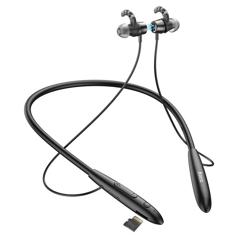 20220311101540_1ca7973c Hoco ES61 Manner In-ear Bluetooth Handsfree Ακουστικά με Αντοχή στον Ιδρώτα Μαύρα - Image 1