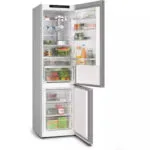 Bosch Ψυγειοκαταψύκτης 363lt Total NoFrost Υ203xΠ60xΒ66.5εκ. Μαύρος KGN39LBCF