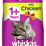 Whiskas 1+ Ξηρά Τροφή χωρίς Γλουτένη για Ενήλικες Γάτες με Ευαίσθητο Ουροποιητικό με Κοτόπουλο 7kg