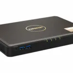 QNap TBS-464-8G NAS με 4 θέσεις για M.2 και 2 θύρες Ethernet
