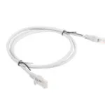 Lanberg U/UTP Cat.6 Καλώδιο Δικτύου Ethernet 1m Λευκό 1τμχ PCU6-10CC-0100-S