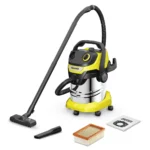 Karcher WD 5 S Σκούπα Υγρών / Στερεών 1100W με Ανοξείδωτο Κάδο 25lt
