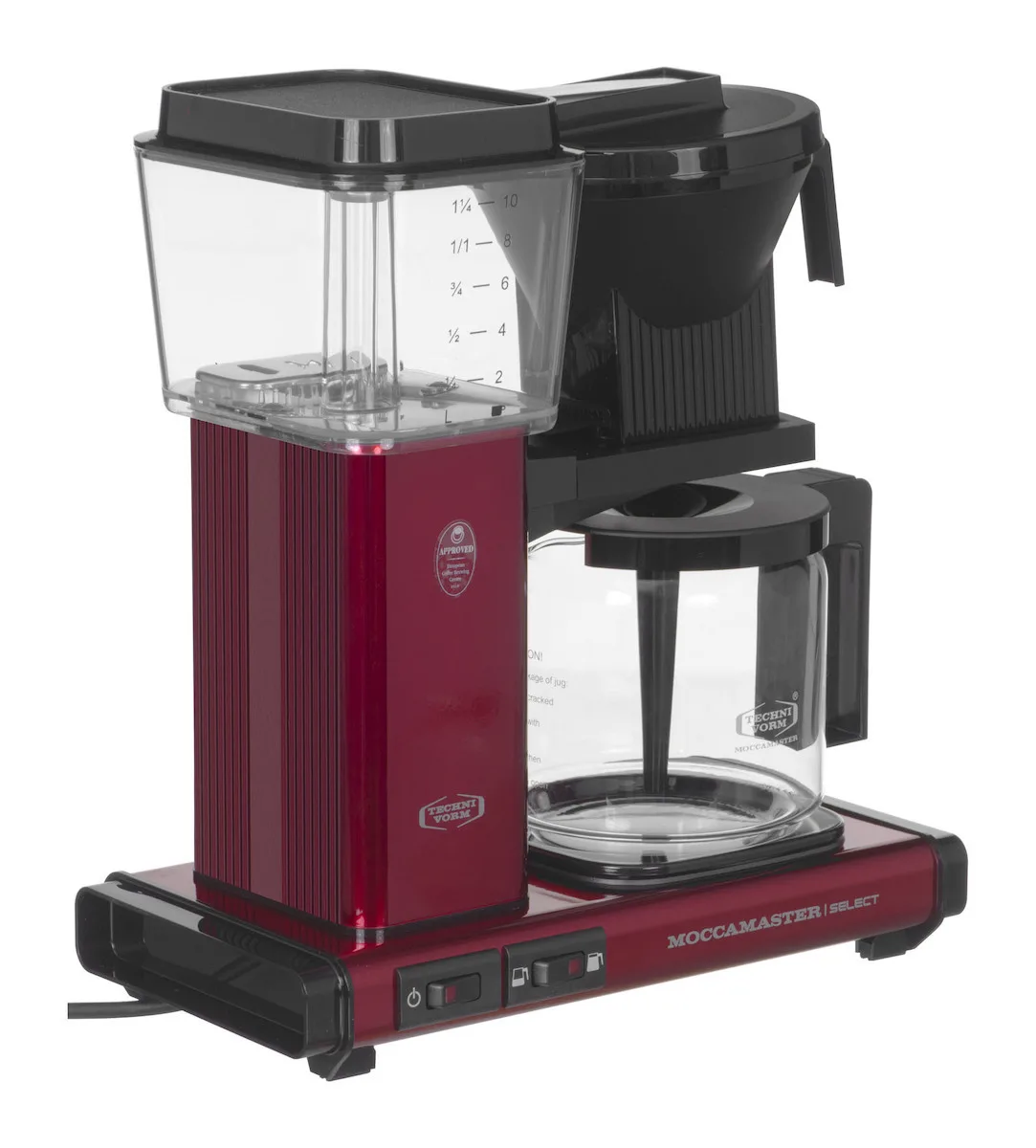 20220318131646_1957c296 Moccamaster KBG 741 Select Καφετιέρα Φίλτρου 1520W Red - Image 1