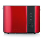 Severin ΑΤ 2217 Φρυγανιέρα 2 Θέσεων 800W Κόκκινη