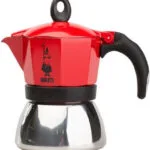 Bialetti Moka Induction 0006942/NP Μπρίκι Espresso 2cups Κόκκινο