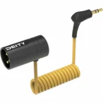 Deity Cable XLR male - 3.5mm male Κίτρινο 0.3m (DY-V-LINK)