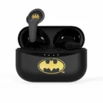 OTL DC Comics Batman In-ear Bluetooth Handsfree Ακουστικά με Θήκη Φόρτισης Μαύρα