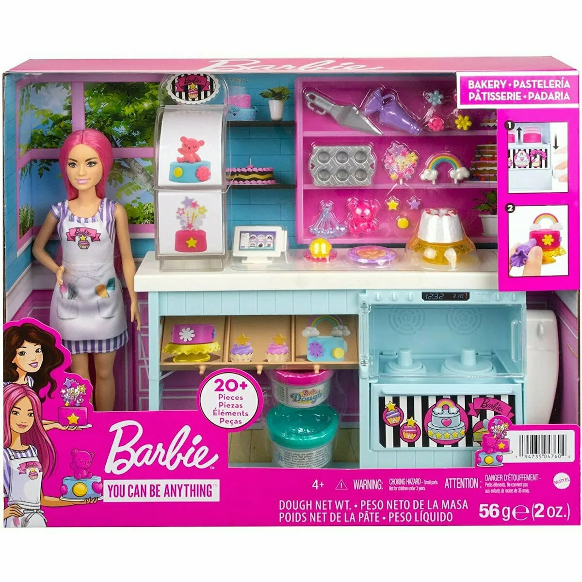 20220322173106_barbie_zacharoplasteio_gia_4_eton_hgb73 Barbie Ζαχαροπλαστείο για 4+ Ετών HGB73 - Image 1