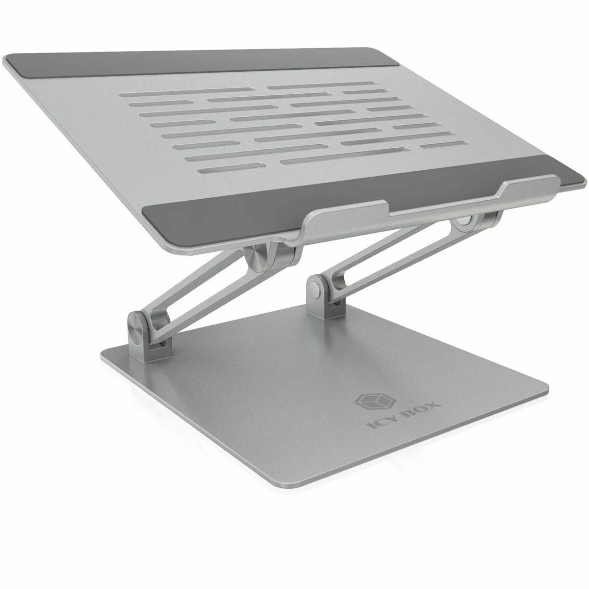20220328123413_raidsonic_ib_nh300_vasi_gia_laptop_eos_17_asimi Icy Box Βάση Στήριξης για Laptop έως 17" Ασημί (IB-NH300) - Image 1