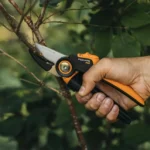 Fiskars X-Series P941 Ψαλίδι Κλαδέματος Τύπου Αμόνι Μήκους 22.2cm με Μέγιστη Διάμετρο Κοπής 24mm