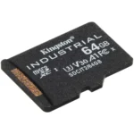 Kingston Industrial microSDXC 64GB Class 10 U3 V30 A1 UHS-I