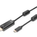 Digitus Cable HDMI male - USB-C male 2m Μαύρο AK-300330-020-S