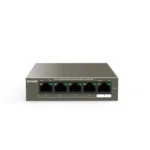 Tenda TEG1105P-4-63W Unmanaged L2 PoE+ Switch με 5 Θύρες Gigabit (1Gbps) Ethernet