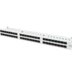 Lanberg Patch Panel για Rack 1U 19" 48 Θυρών cat5e Γκρι PPU5-1048-S