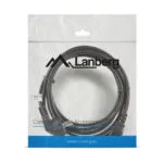 Lanberg IEC C13 - Schuko Cable 3m Μαύρο CA-C13C-11CC-0030-BK