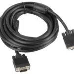 Lanberg Cable VGA male - VGA male 5m (CA-VGAC-10CC-0050-B)