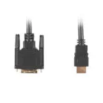Lanberg Cable DVI-D male - HDMI male 3m (CA-HDDV-10CC-0030-BK)