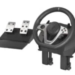 Genesis Seaborg 400 Τιμονιέρα με Πετάλια για PC / PS3 / PS4 / Switch / XBOX 360 / XBOX One με 900° Περιστροφής