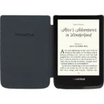 Pocketbook Cover Shell Flip Cover Δερματίνης Μαύρο (Basic Lux 3/ Touch Lux 5)
