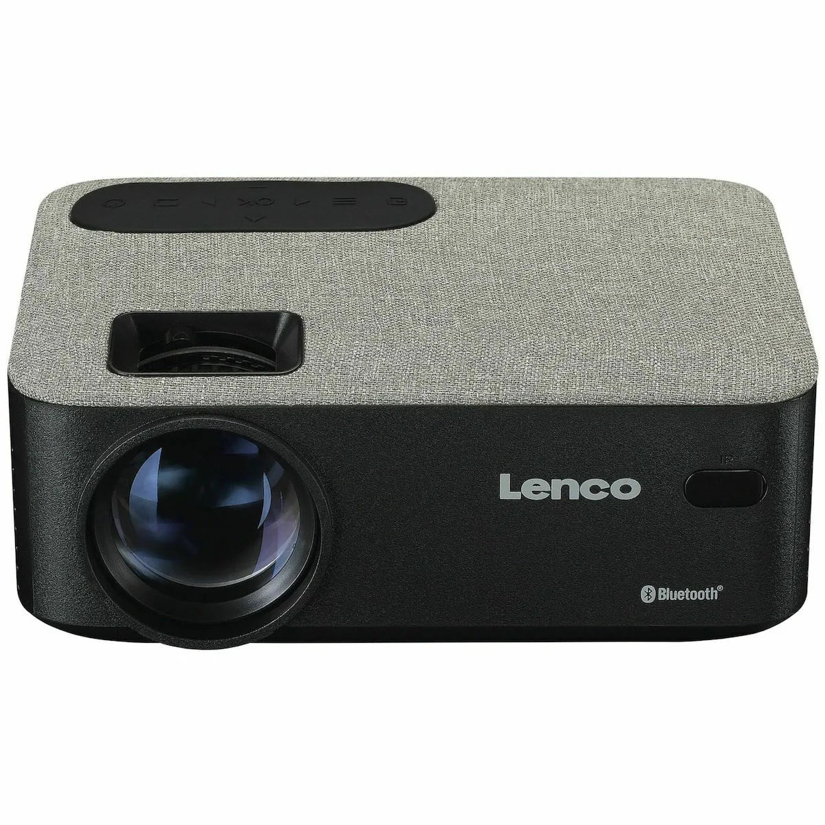 Lenco LPJ-700BKGY Mini Projector LCD HD Λάμπας LED με Ενσωματωμένα Ηχεία - Image 1