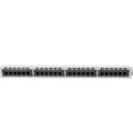 Lanberg Patch Panel για Rack 1U 19" 24 Θυρών cat5e Γκρι PPU5-1024-S
