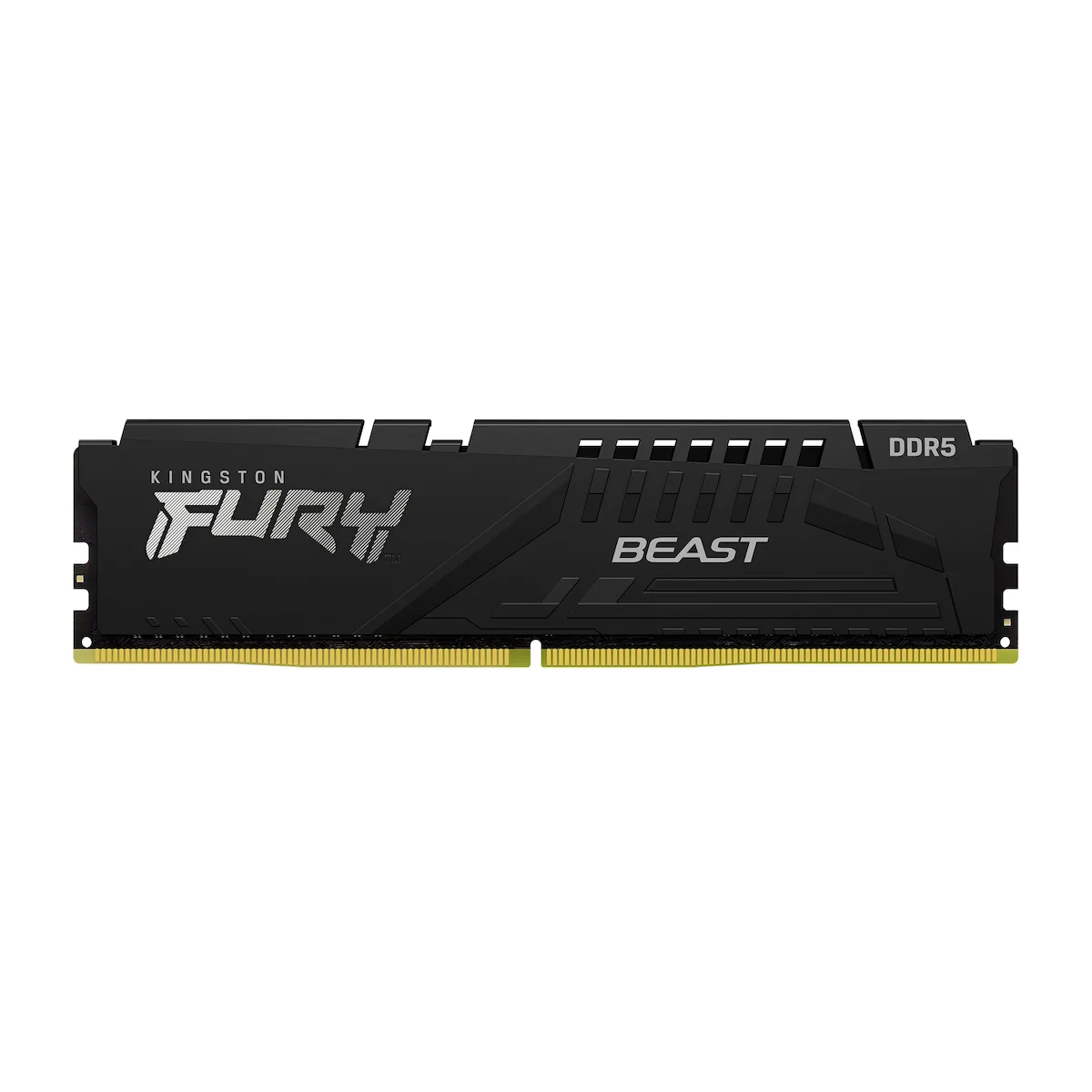 Kingston Fury Beast DDR5 με Module 1x32GB και Ταχύτητα 5600 για Desktop KF556C40BB-32 - Image 1