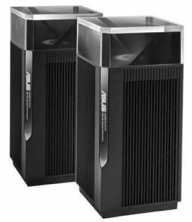 Asus ZenWiFi Pro ET12 WiFi Mesh Network Access Point Wi‑Fi 6 Tri Band (2.4 & 5 & 5GHz) σε Διπλό Kit - Image 1