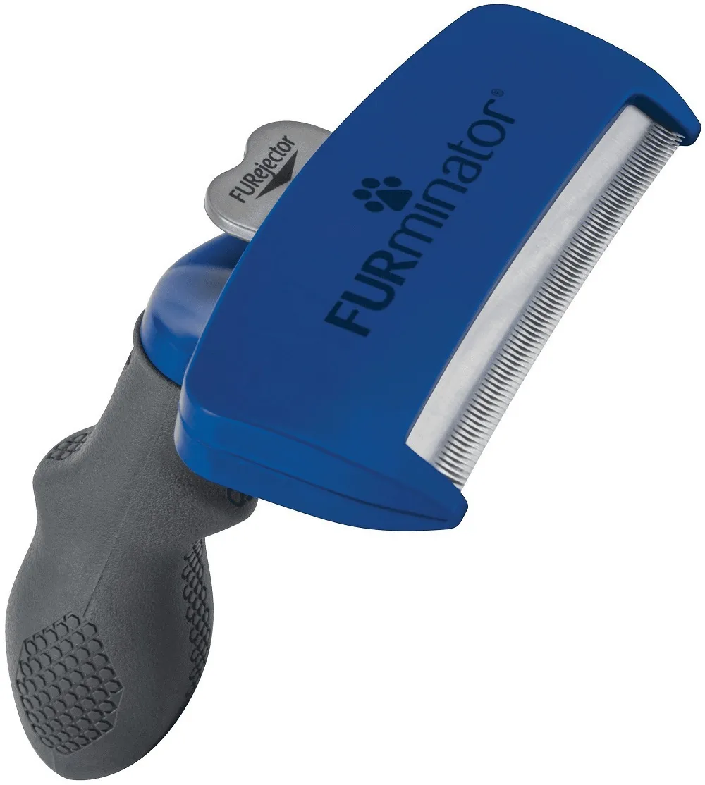 20220404142858_cc6cbf0f FURminator Undercoat Tool Χτένα Large για Κοντότριχους Σκύλους με Ξυράφι για Απομάκρυνση Τριχών Μαύρο FUR151173 - Image 1