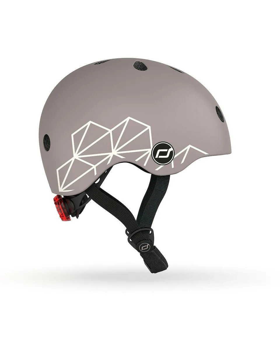 Scoot & Ride 96563 Παιδικό Κράνος για Πατίνι Καφέ - Image 1