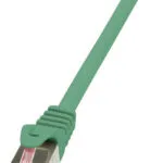 LogiLink S/FTP Cat.6 Καλώδιο Δικτύου Ethernet 1.5m Πράσινο 1τμχ CQ2045S