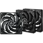 Arctic P12 Slim PWM PST Case Fan 120mm με Σύνδεση 4-Pin 3τμχ