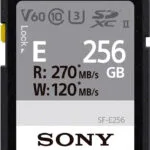 Sony SF-E Series SDXC 256GB Class 10 U3 V60 UHS-II