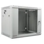 Lanberg Επιτοίχια Καμπίνα Rack 9U 60x45x51.23cm Γκρι WF01-6409-10S